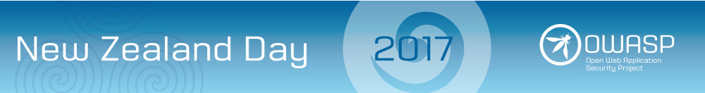 OWASP NZ Day 2017 - Web Banner