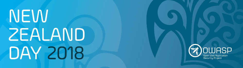 OWASP NZ Day 2018 - Web Banner