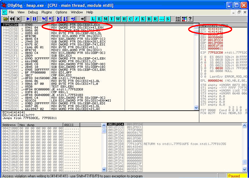 Heap Overflow Vulnerability